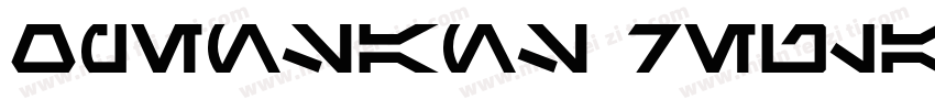 opensans reular字体转换